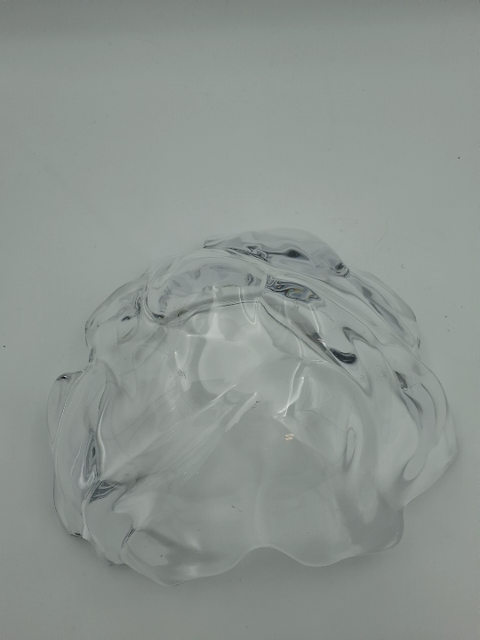 Stor glas skål fra Holmegaard