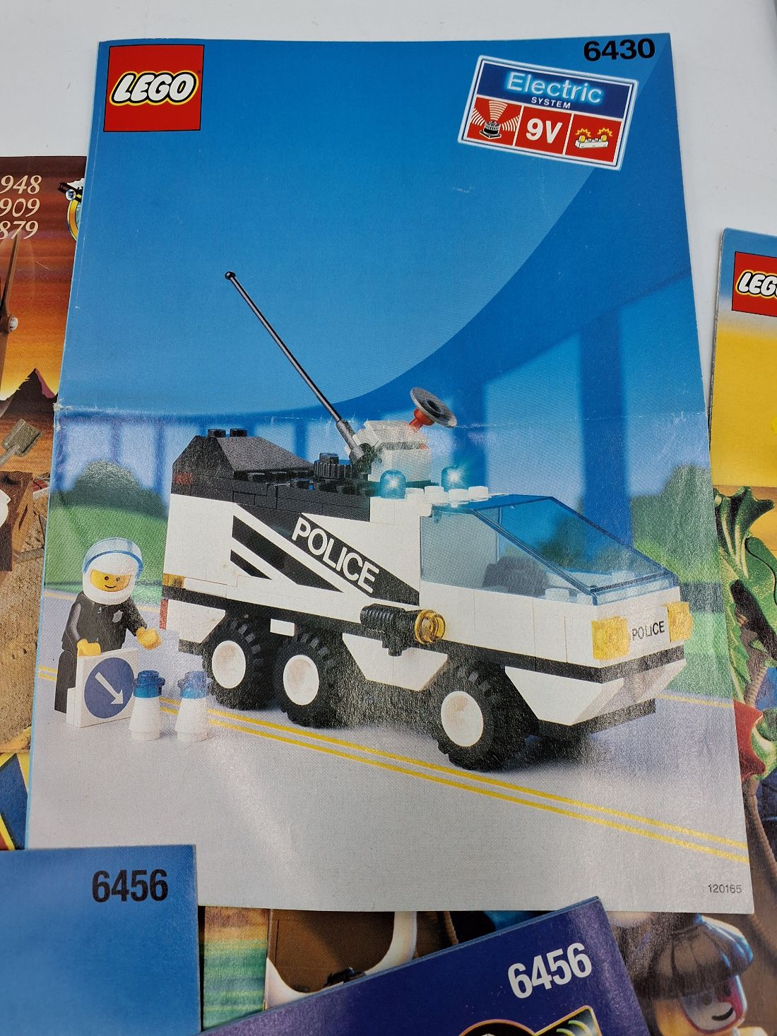 Samling af Lego manualer