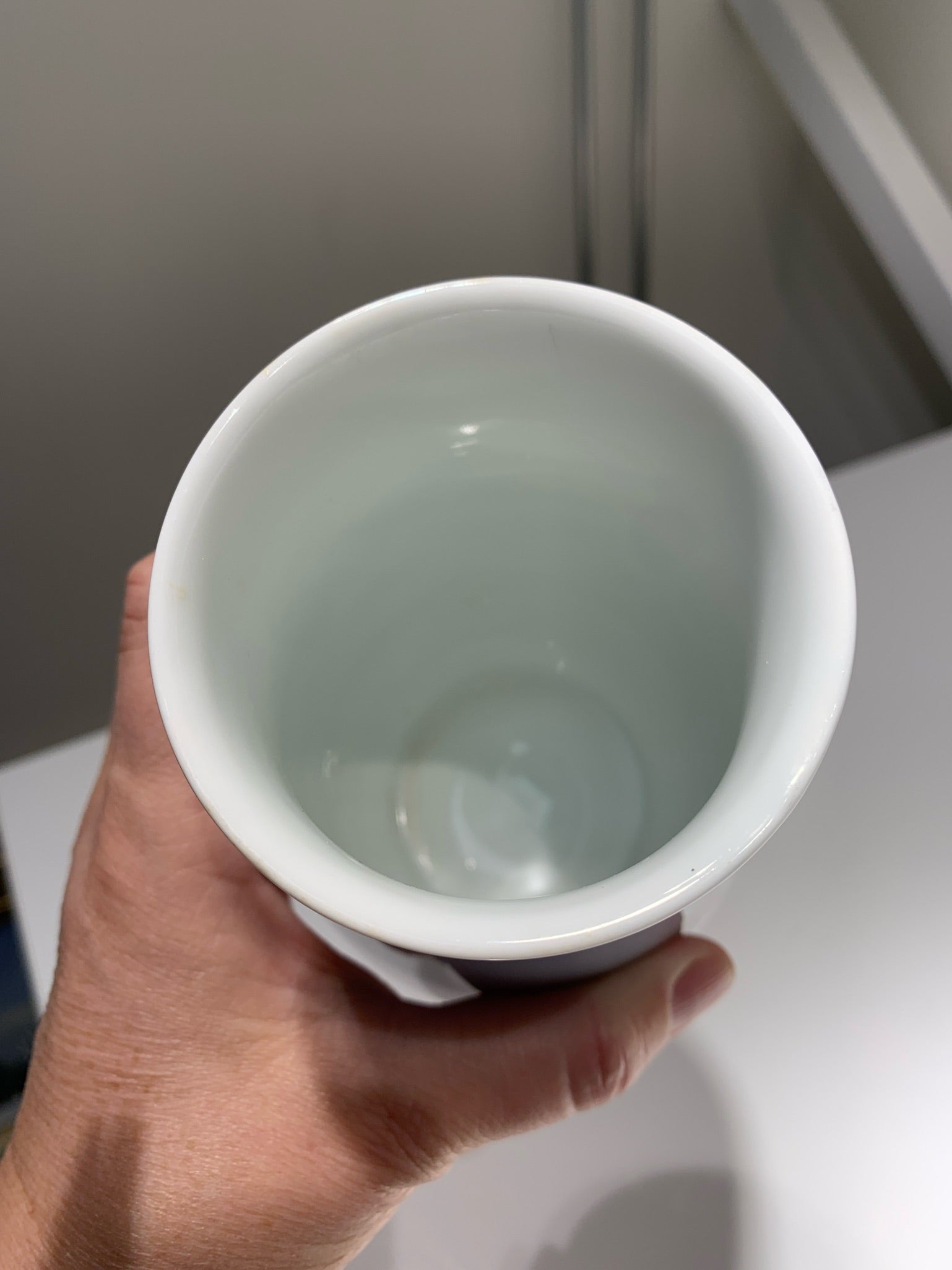 B & G vase, 17 cm høj