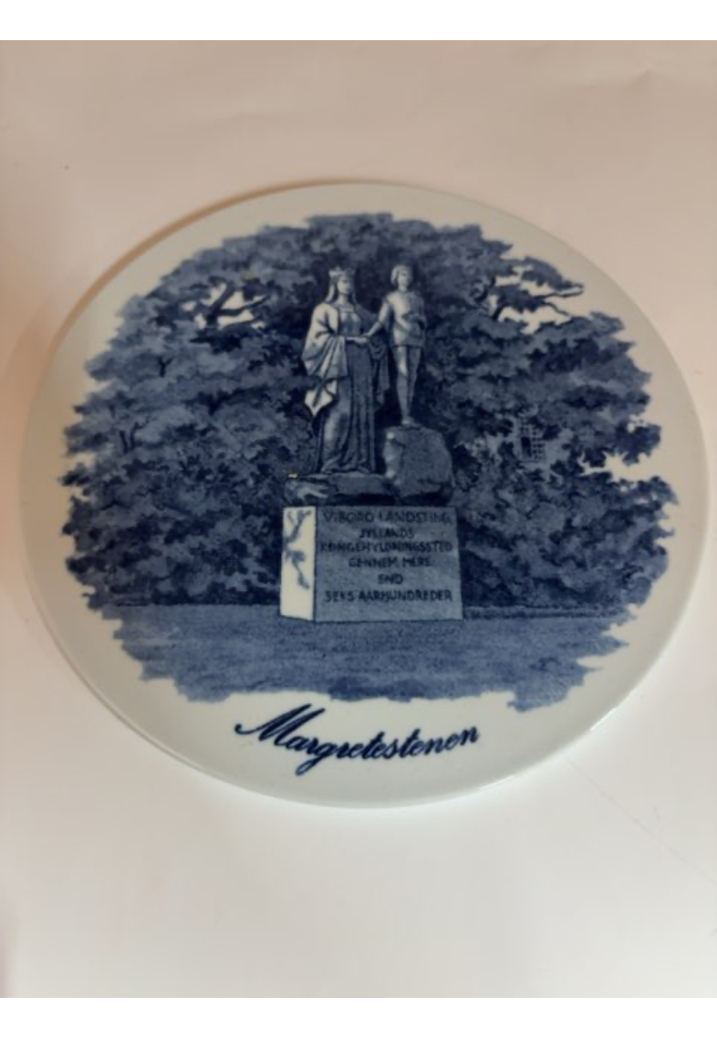 Margretestenstenen Royal Copenhagen platte