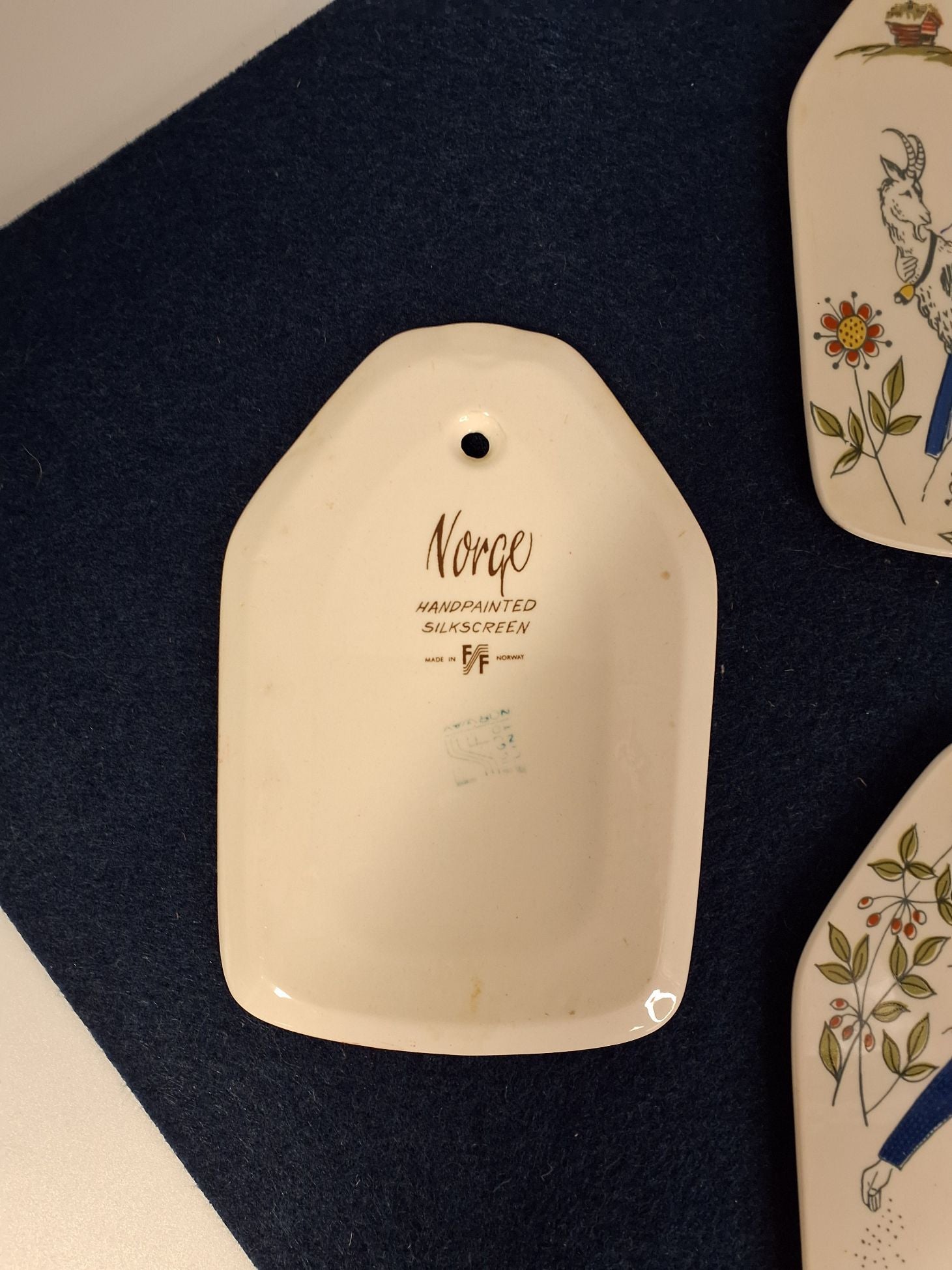 Smørebræt x 4 Norsk