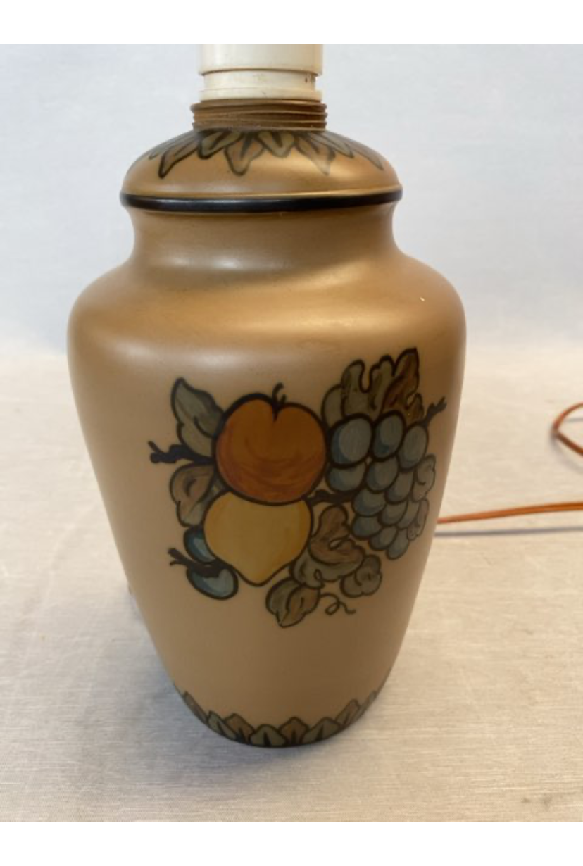 Hjort keramik bordlampe