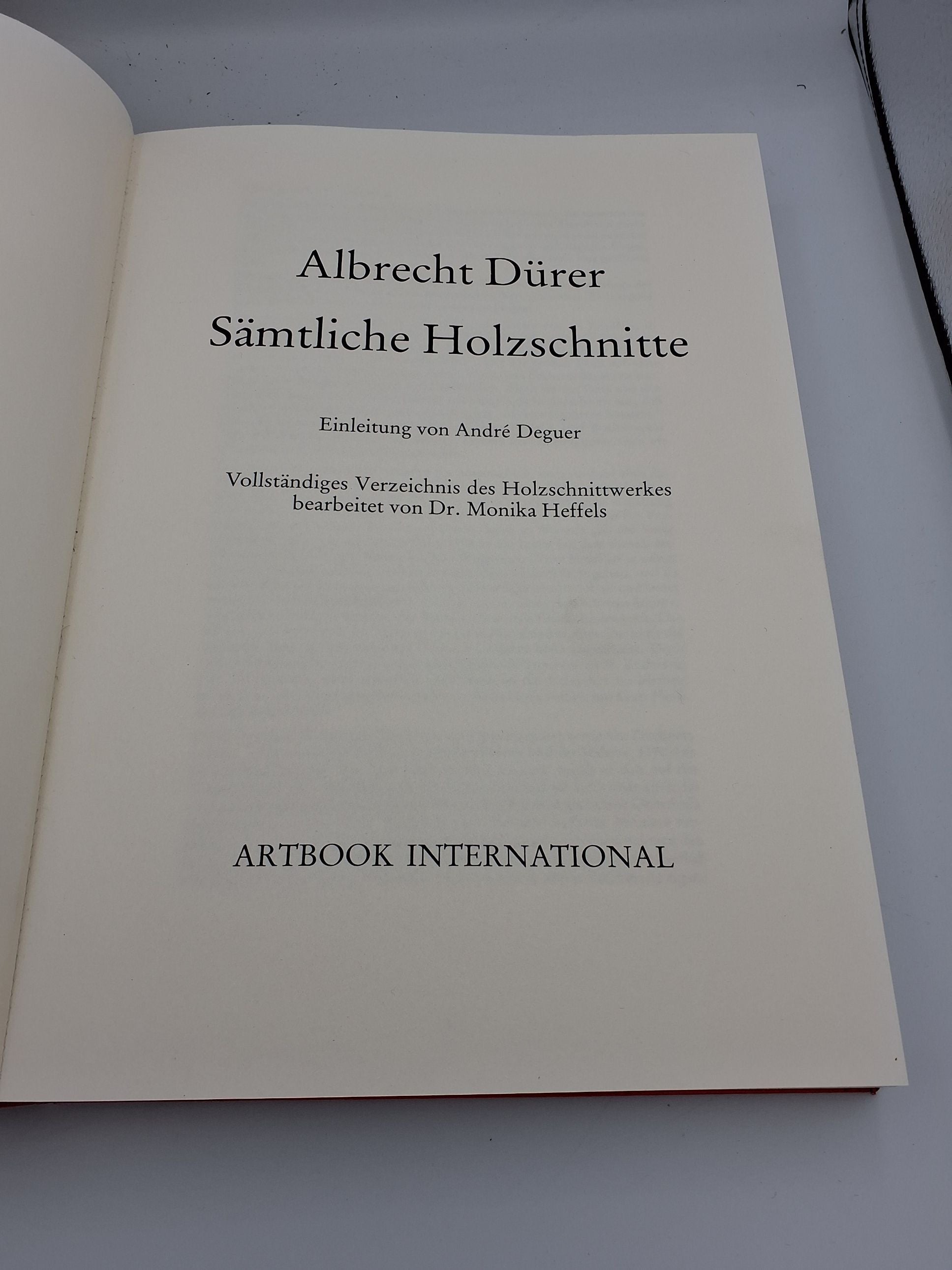 Bog: Albrecht Dürer: Sämtliche Holzschnitte