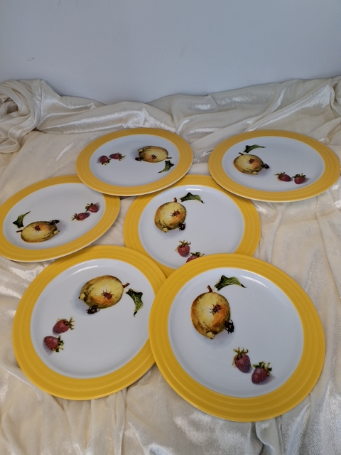 Norsk porcelæn Porsgrunn Citron service