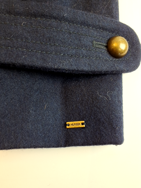 Tommy Hilfiger Marineblå Frakke (O729)
