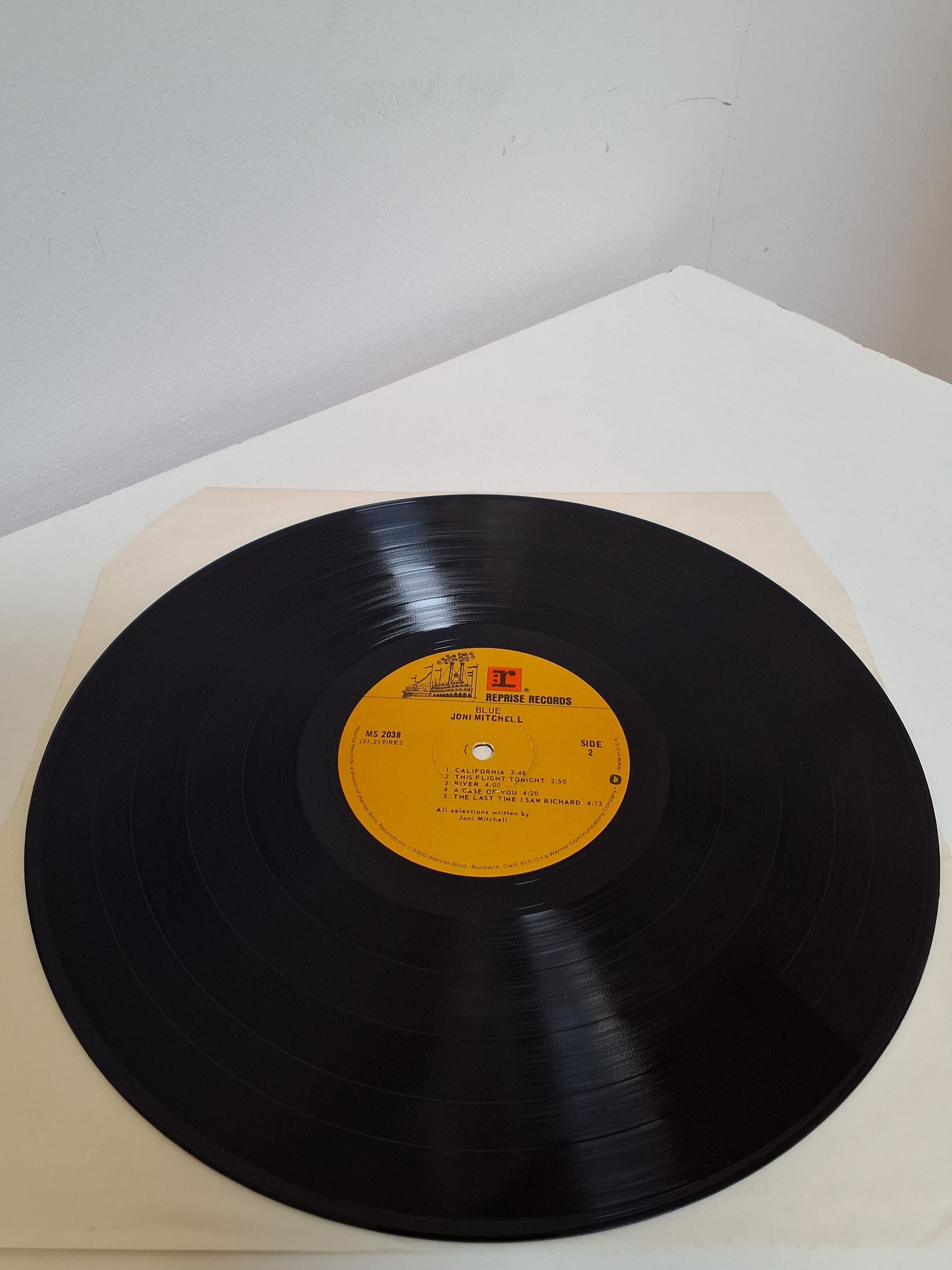 LP. Joni Mitchell: Blue 1976 US
