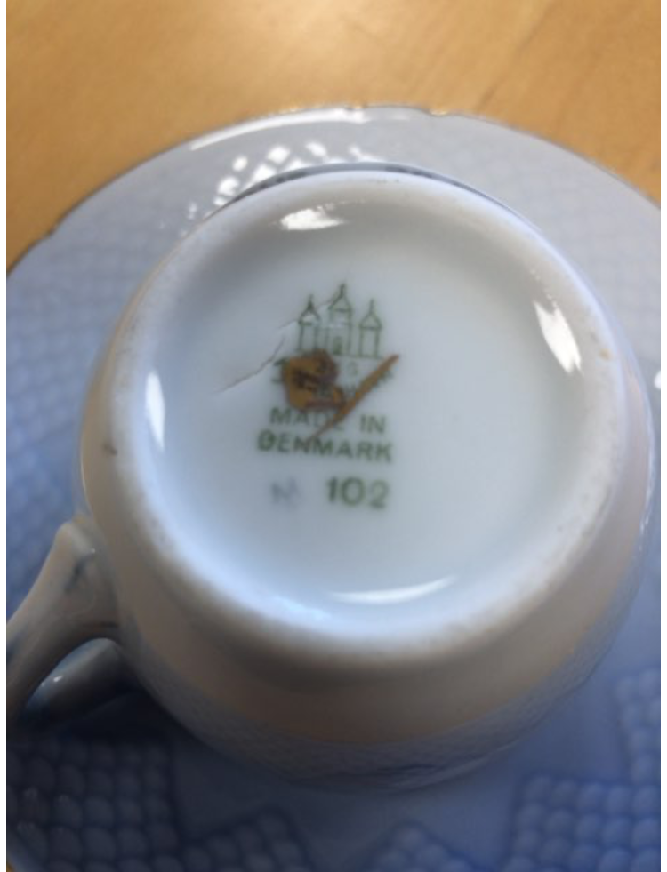 B&G Mågestel, kaffekop