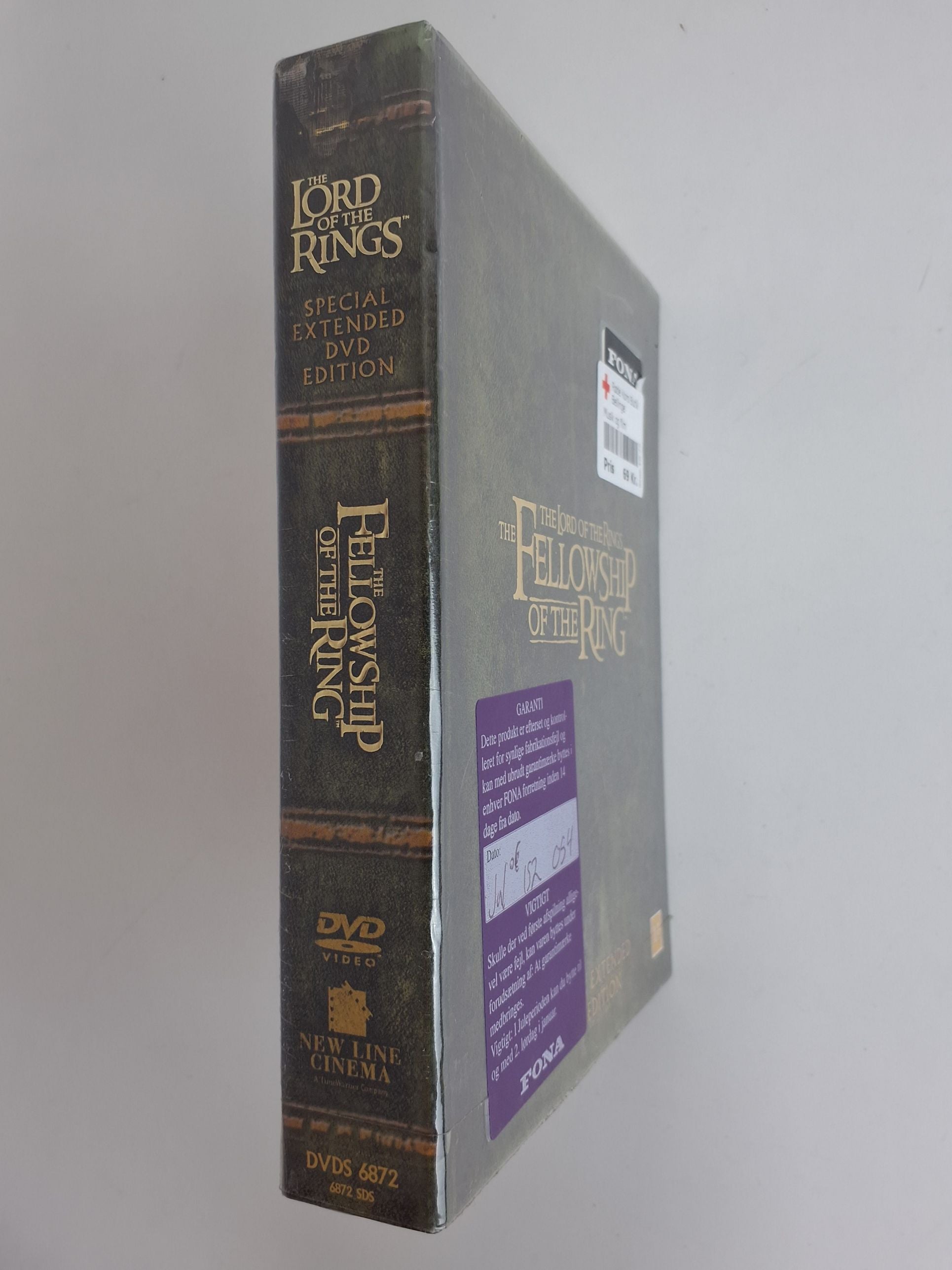 Dvd Ringenes Herre Fellowship ext