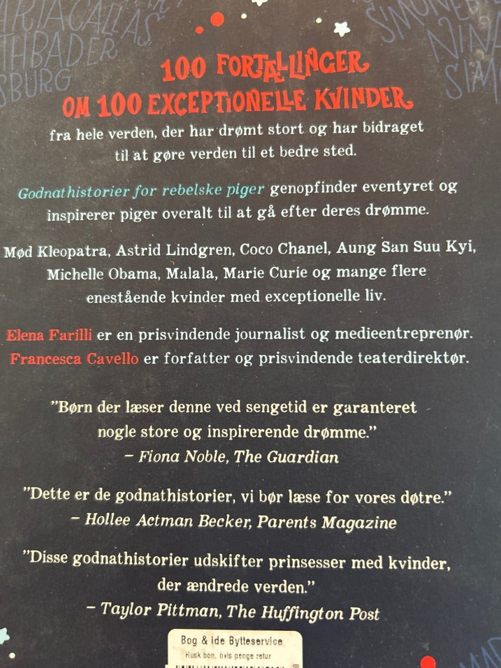 Godnat historier for rebelske piger