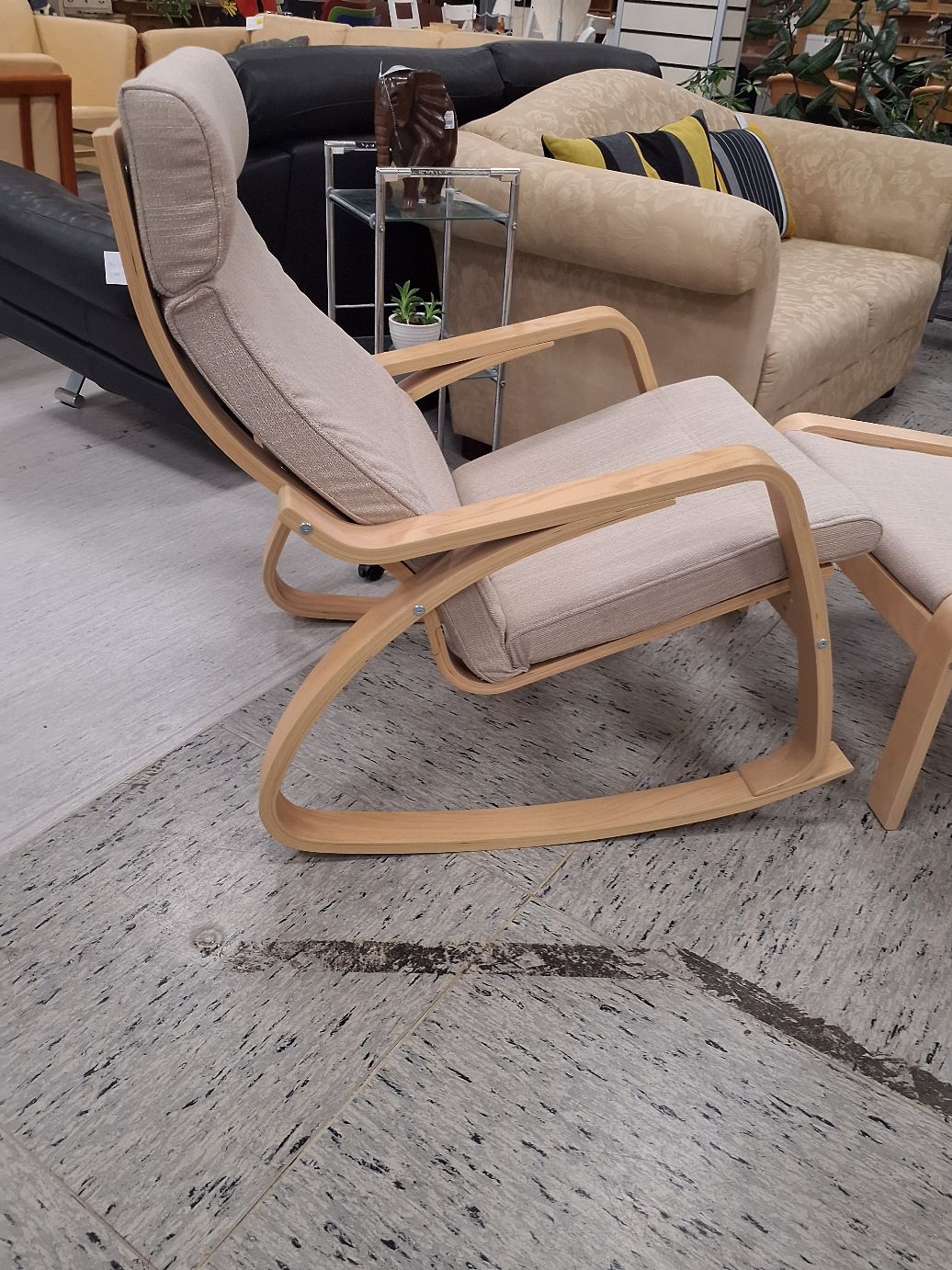 Ikea Poäng lænestol & skammel