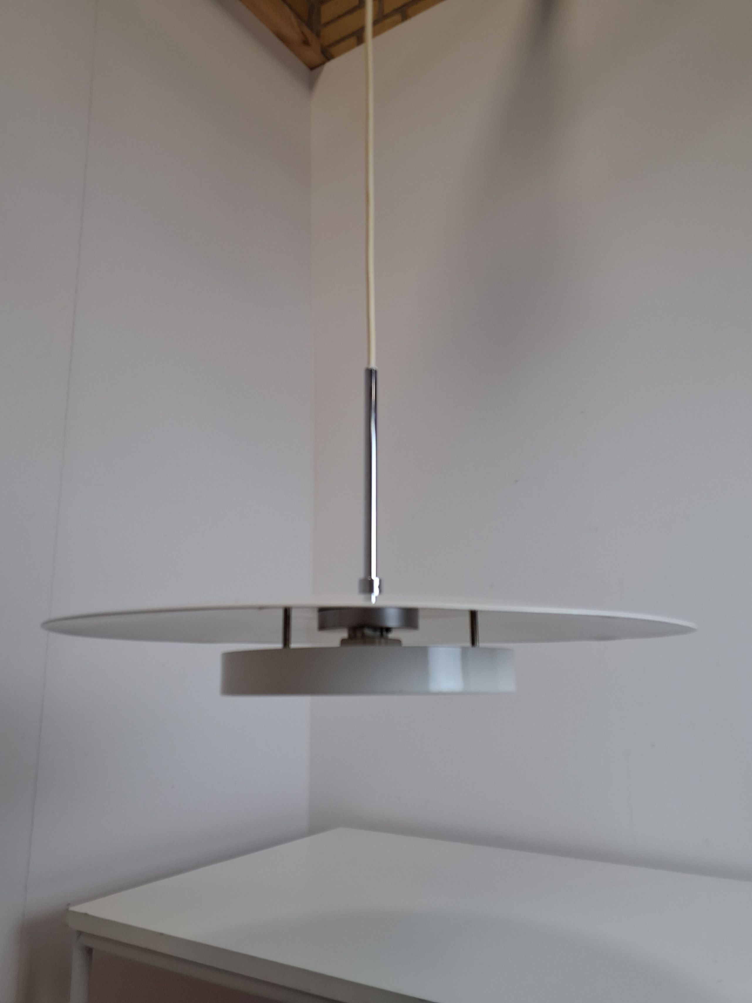 Hvid Loftlampe