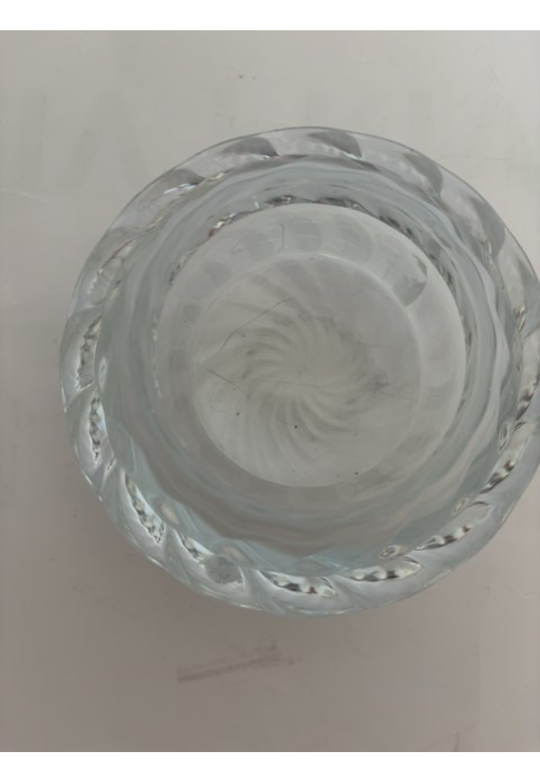 Glas Holmegaard fyrfadsstage