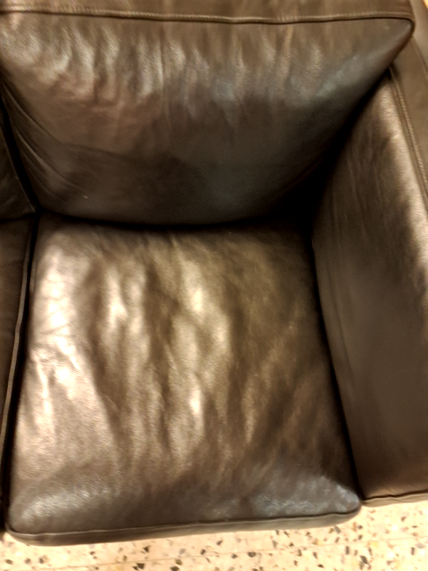 2 personer sofa   læder