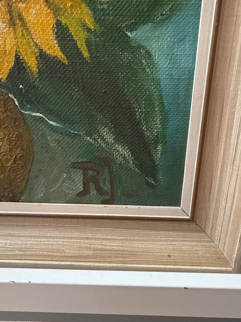 Maleri "Sosikkeblomster"