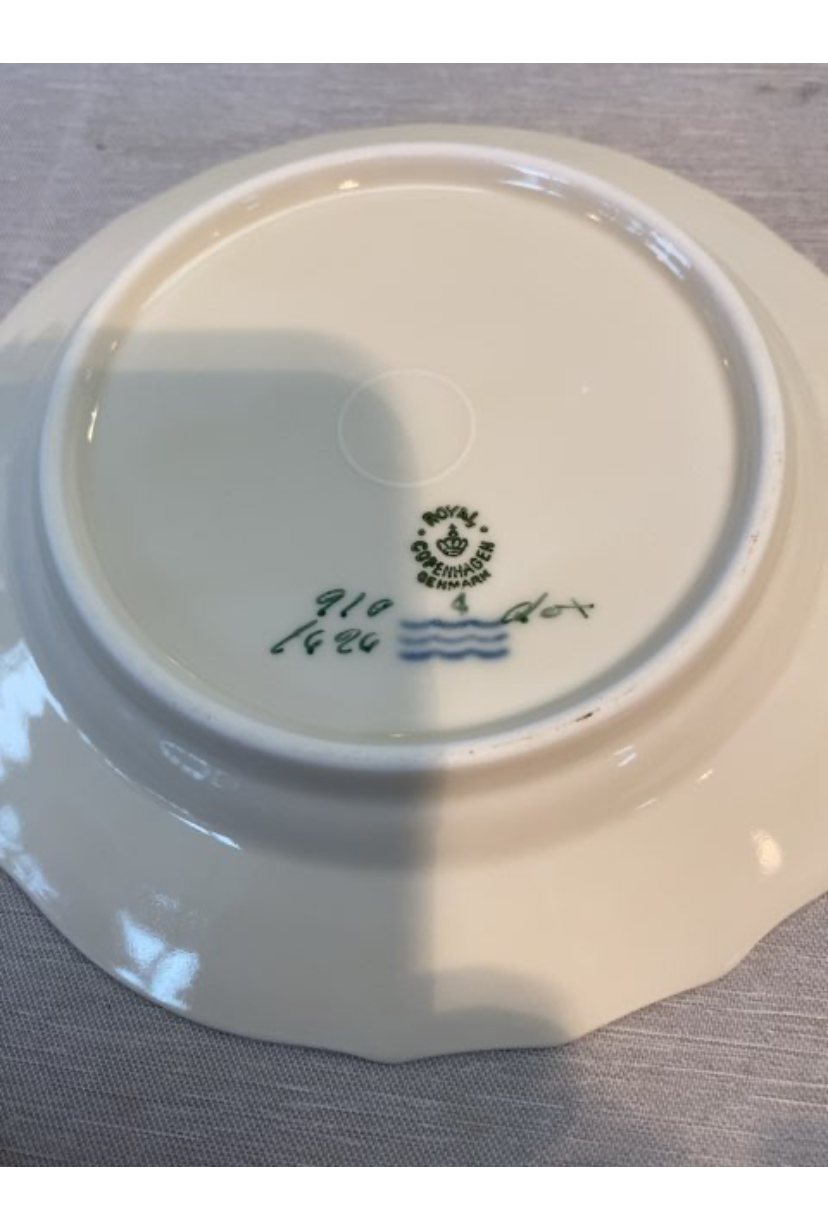 Royal Copenhagen kage tallerken