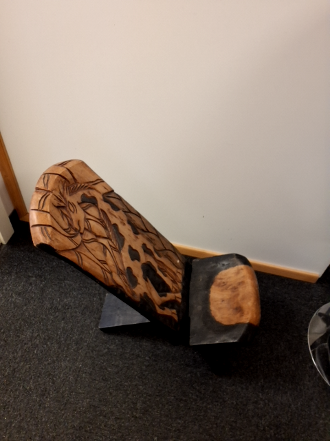 Afrikansk stol- lacy chair