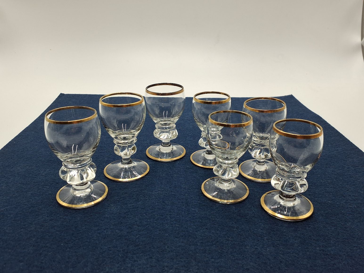 Gisselfeld snapseglas x 7