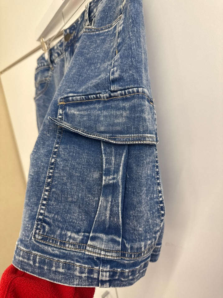 Blush by Zizzi Nederdel