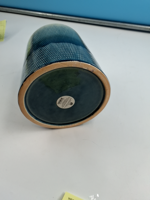 Blålige vase