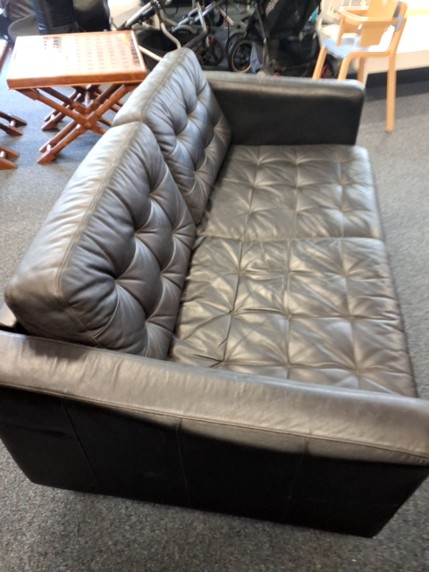 Ikea lædersofa