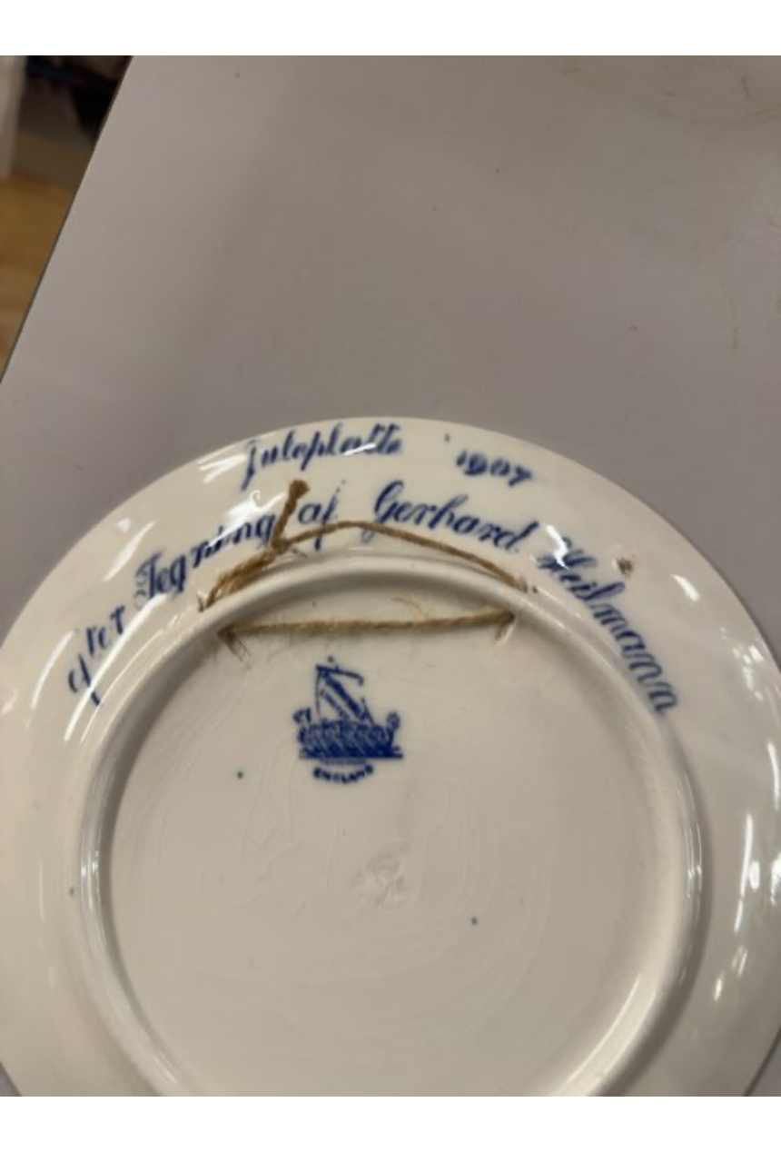Juleplatte årgang 1907