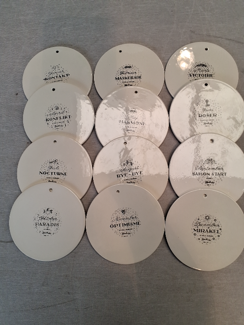 Bjørn Wiinblad Platter De 12 Måneder