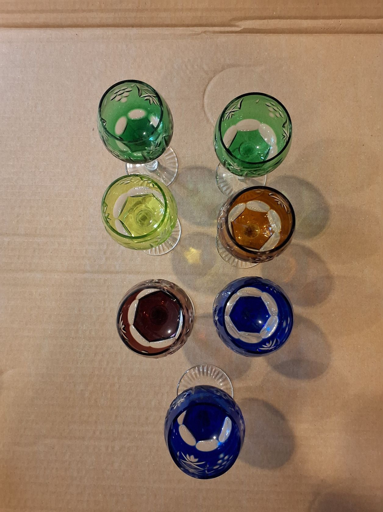 7 Rømerglas små