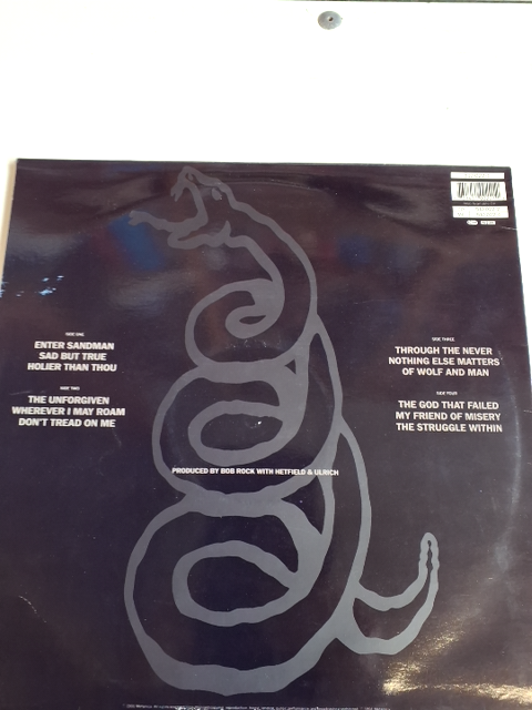 Metallica Black Album 2LP