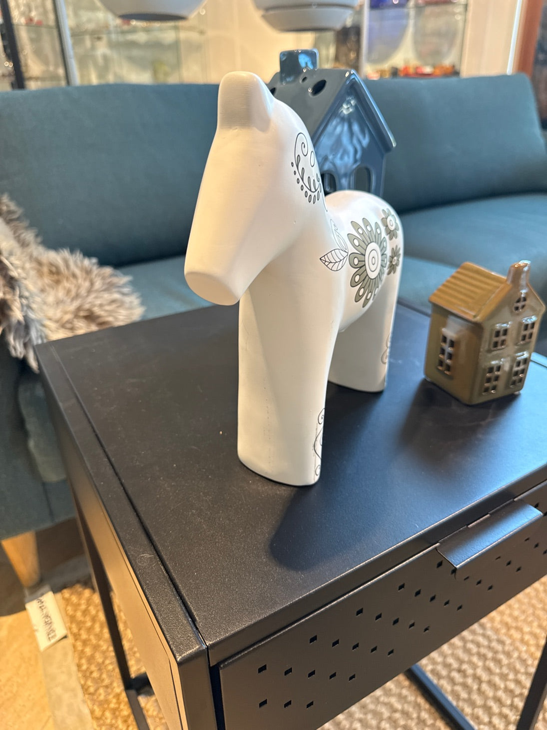 Keramik figur hest
