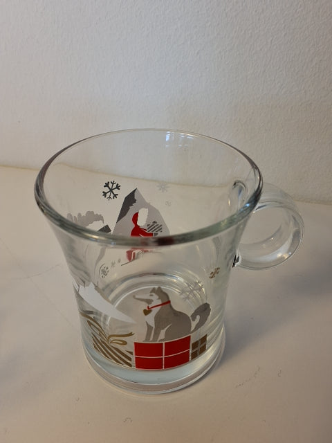 2 Holmegaard juleglaskrus