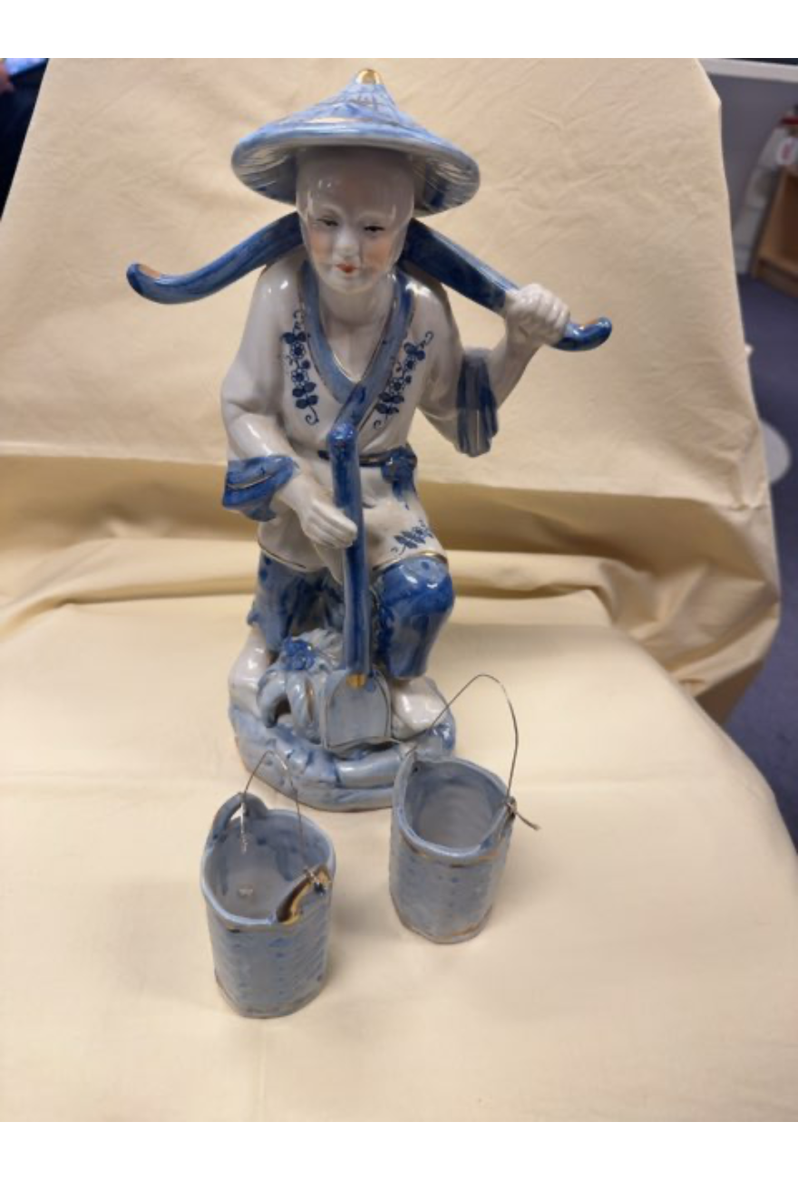 porcelænsfigur vandbærer