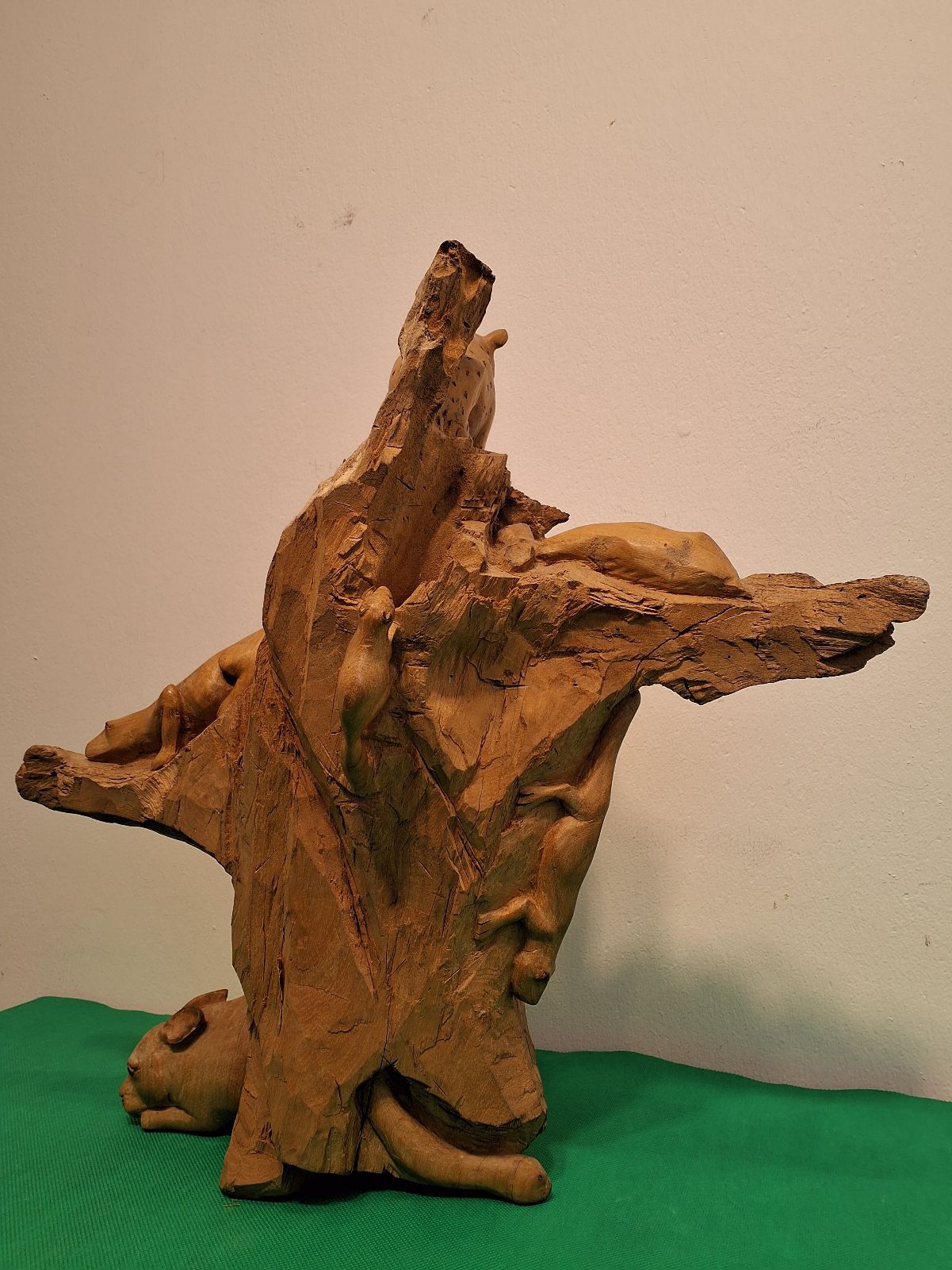 Unik træskulptur Botswana