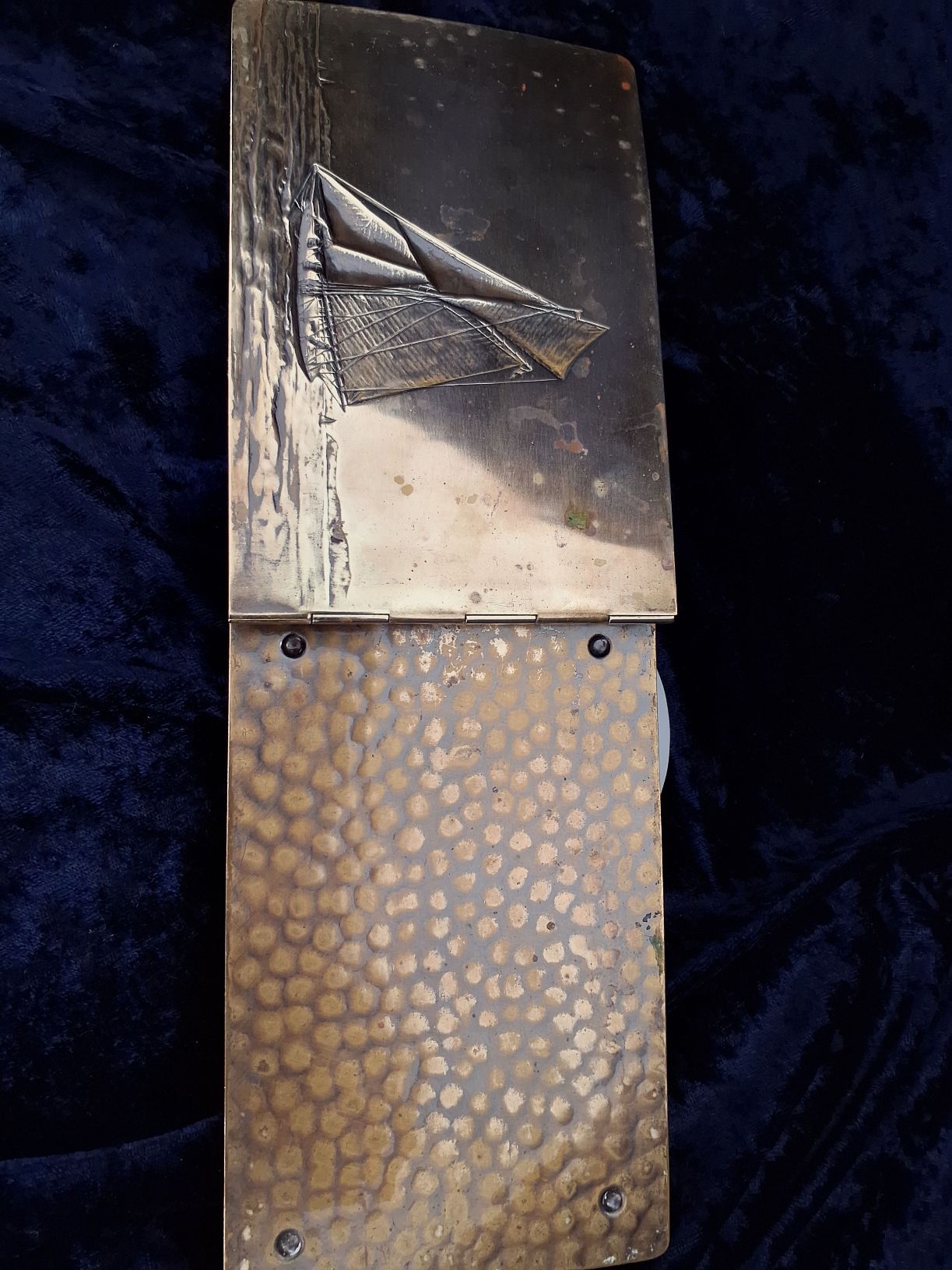 WMF antik messingnotesholder
