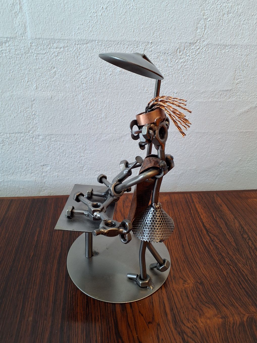 Metalfigur dyrlæge - gaven til nyuddannet dyrlæge