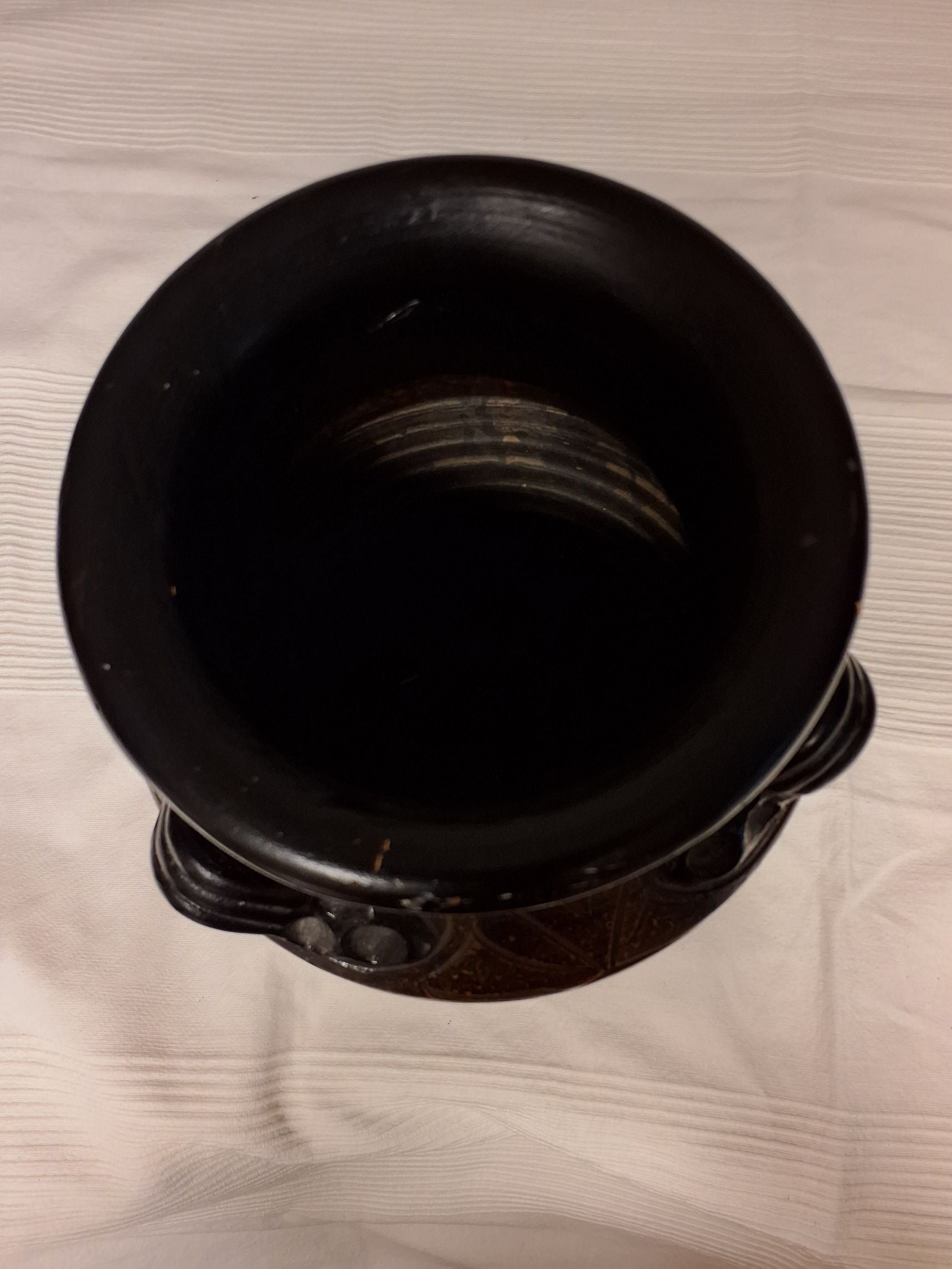 En fin keramik vase med h