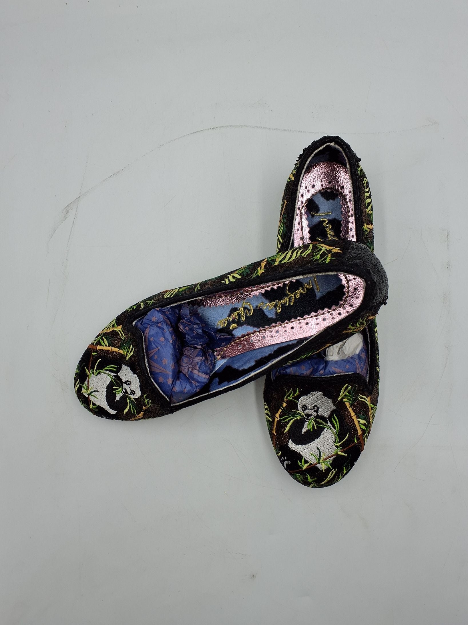 Irregular Choice Panda Pop Loafers