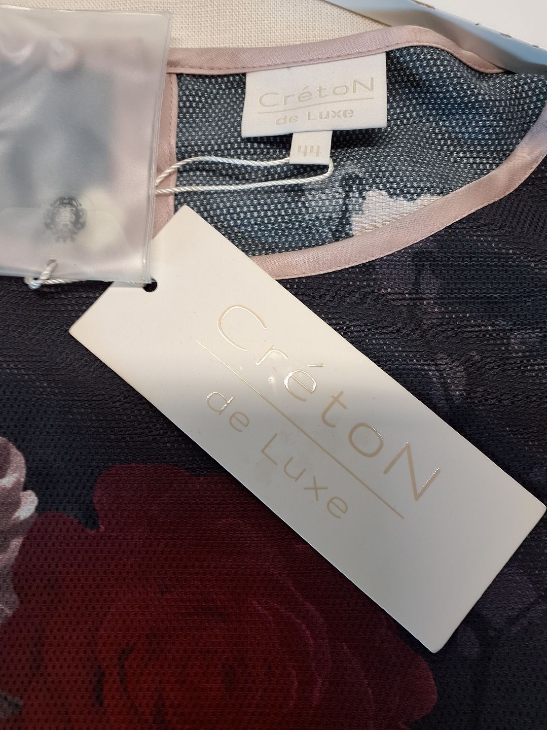 Creton Bluse blomstret