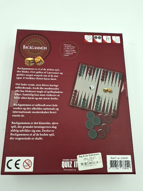 Backgammon, quiz it