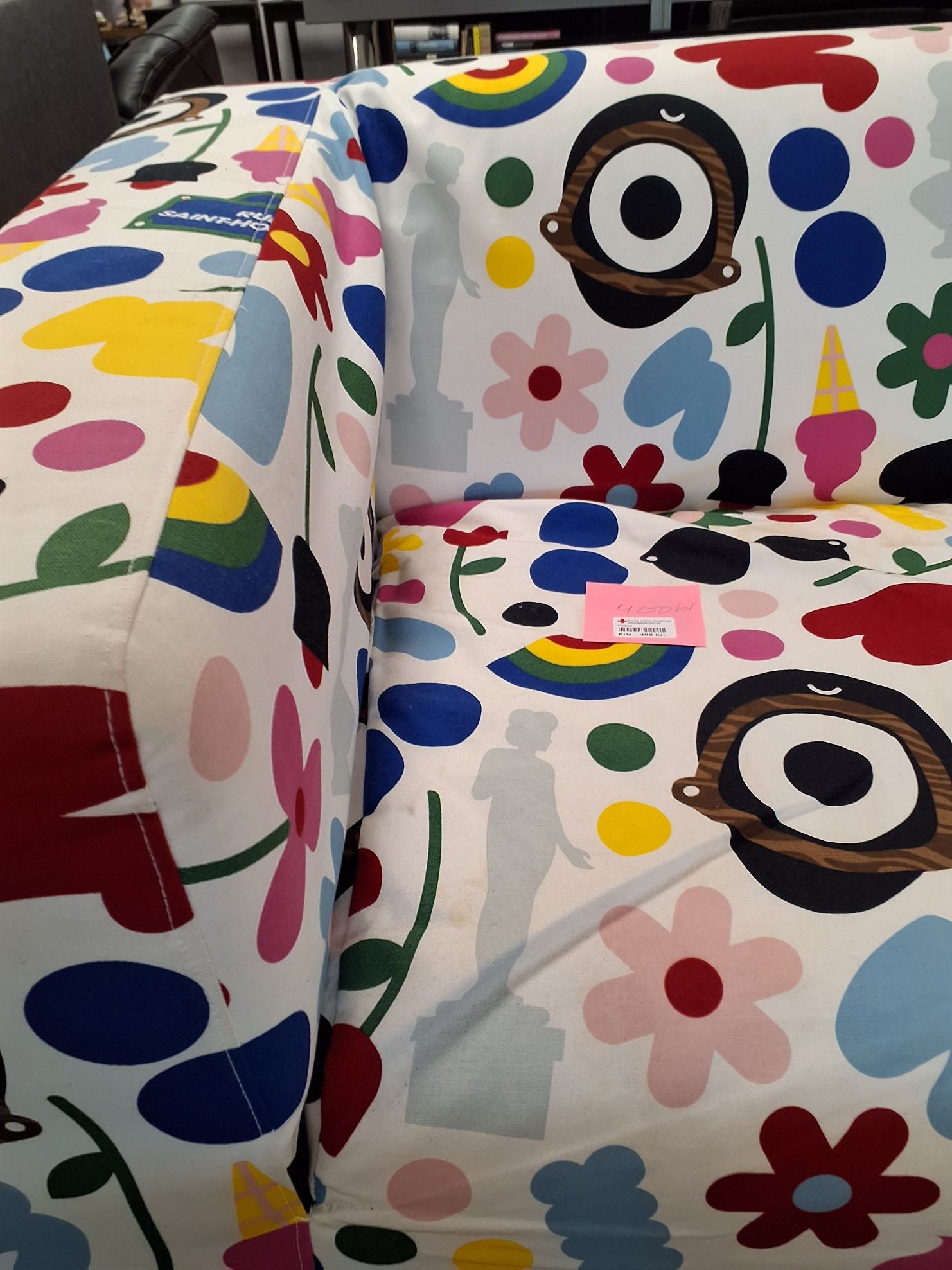 Spraglet sofa