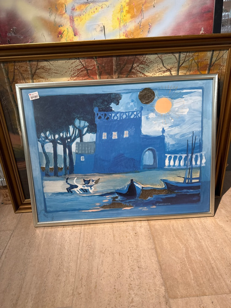 Maleri "R. Wachtmeister"
