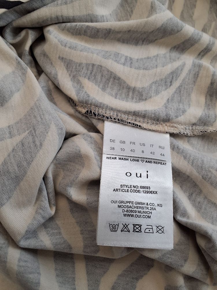 "Oui" Bluse