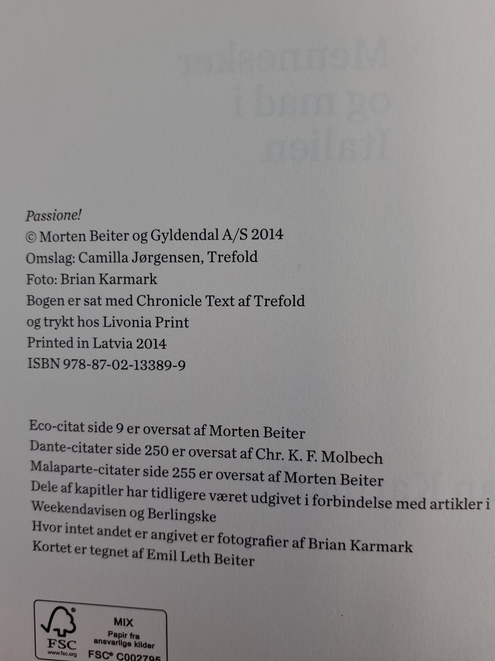 Morten Beiter: Passione!