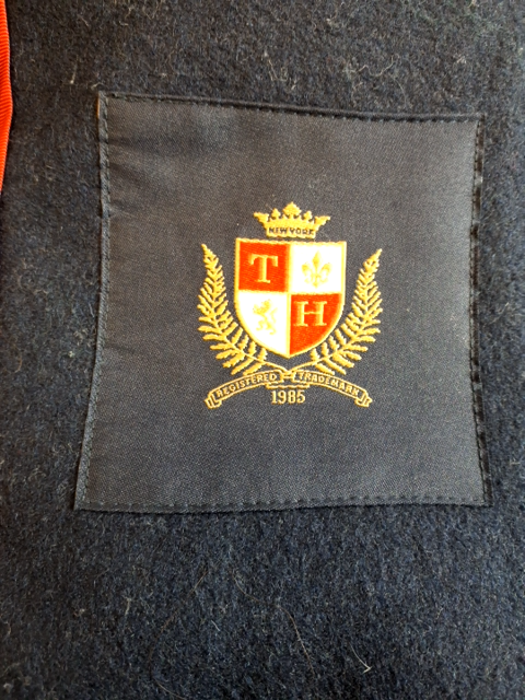 Tommy Hilfiger Marineblå Frakke (O729)