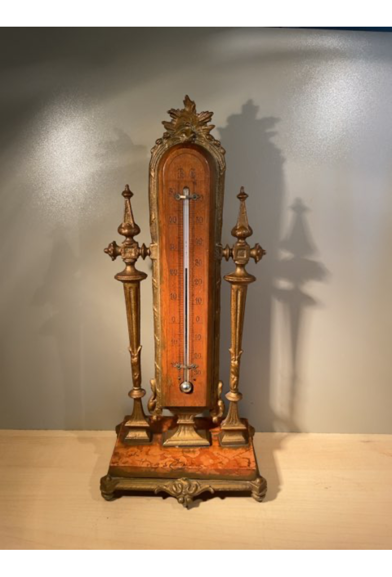 Antikt bordtermometer