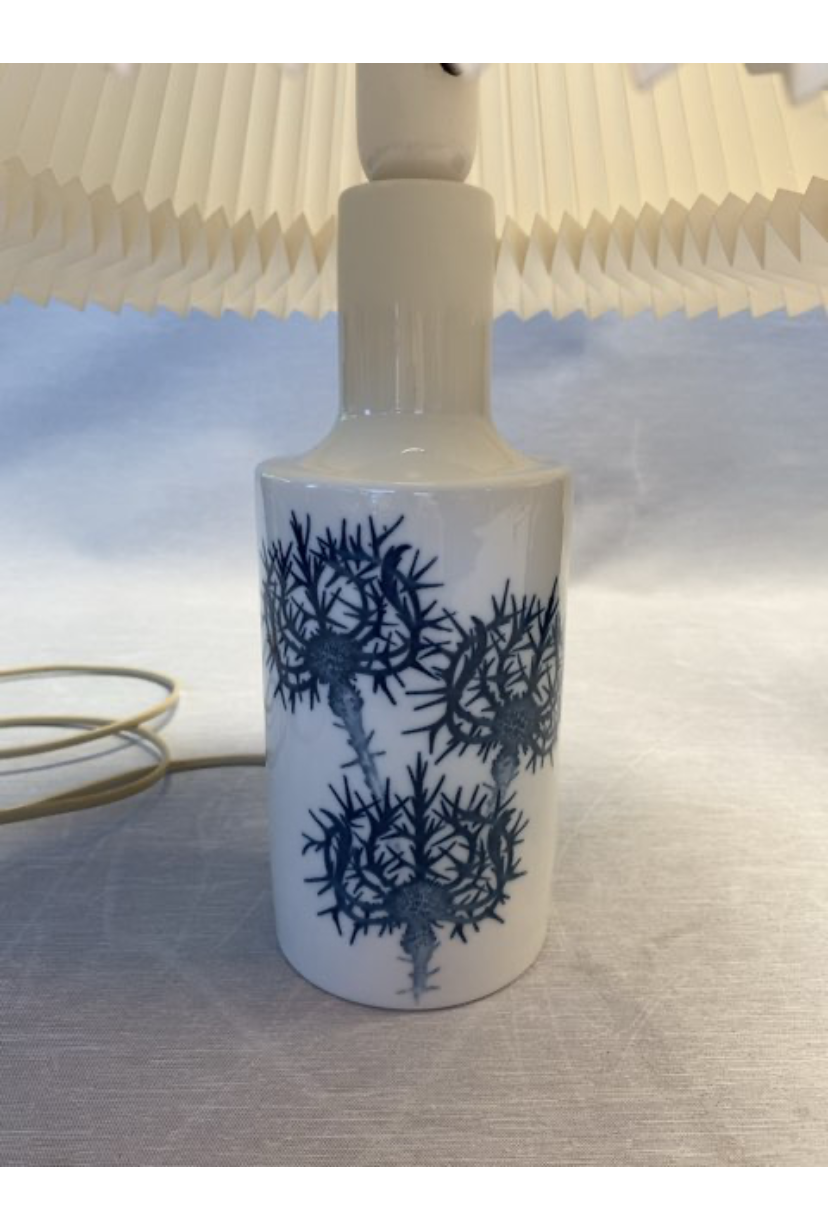 Royal Copenhagen tidsel lampe