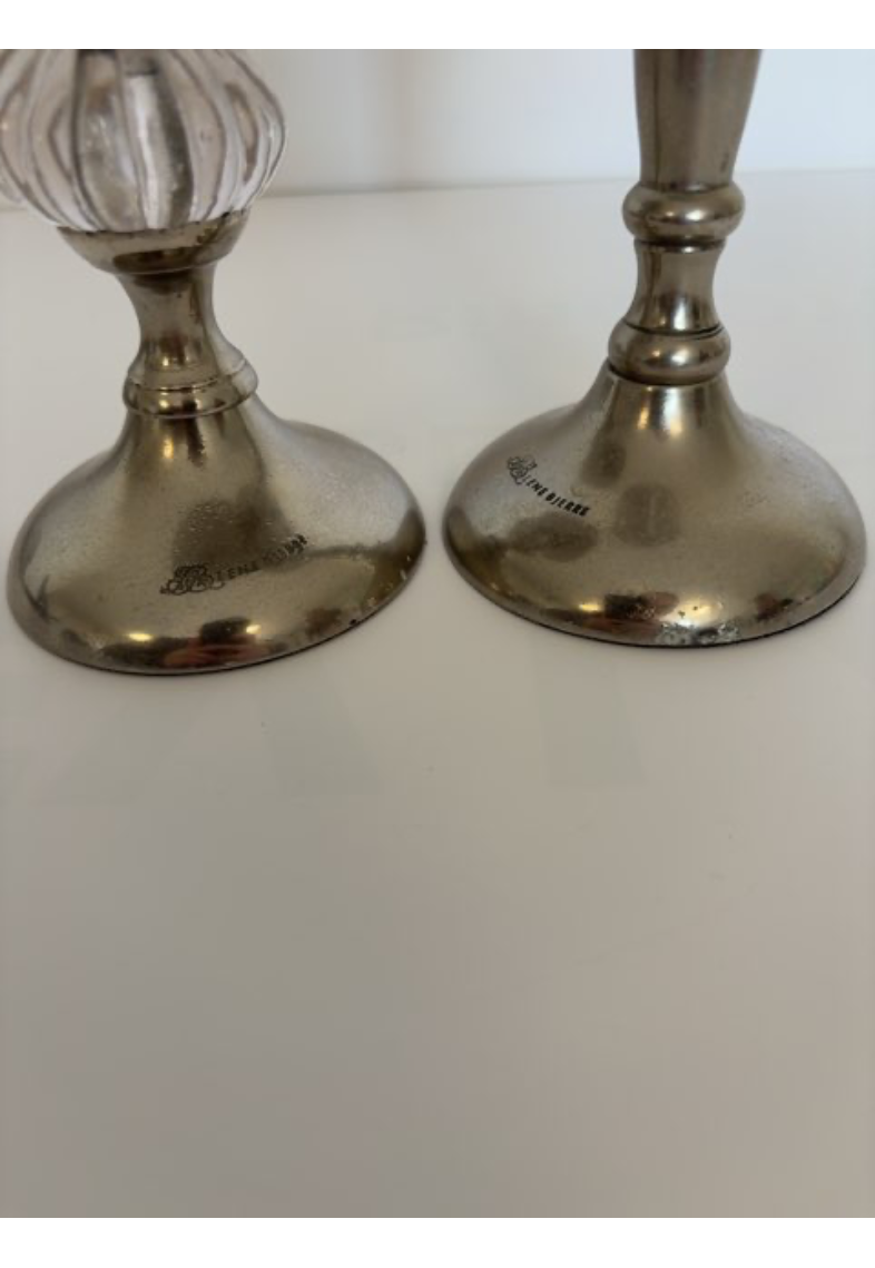 To Lysestager Lene Bjerre