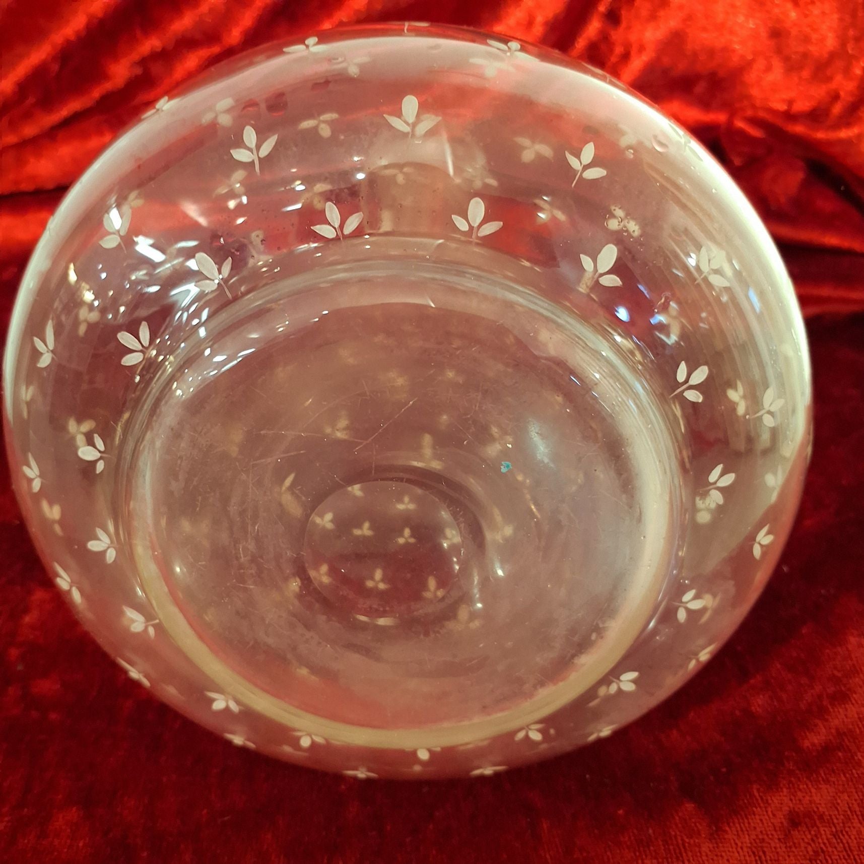 Vintage glaskaraffel