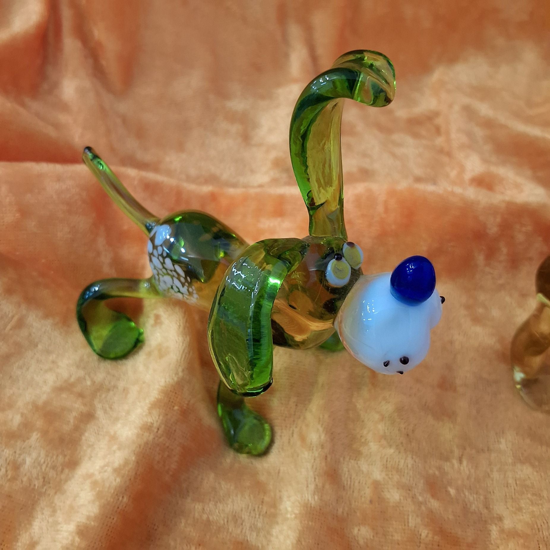 Glasfigurer hunde