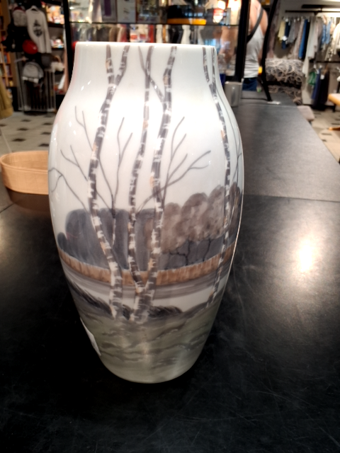 B&G landskabs vase