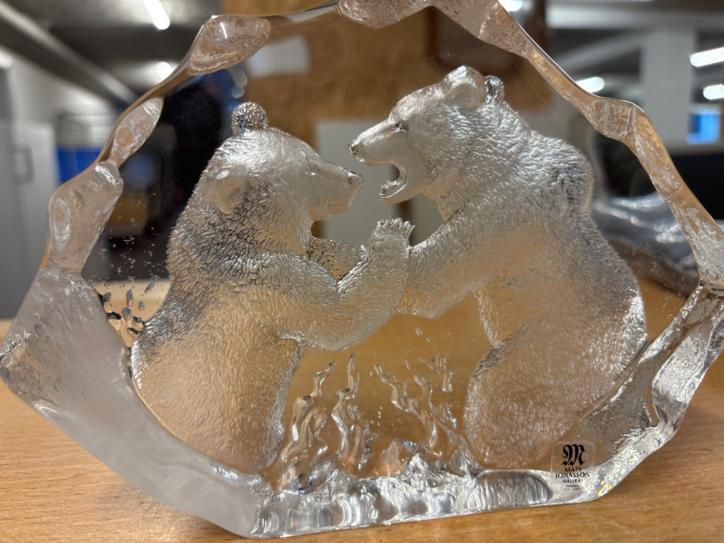 Mats Jonasson glasfigur